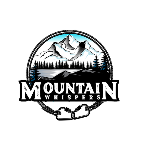 Design a mountain logo for a podcast on mountain sports Design by Night Hawk