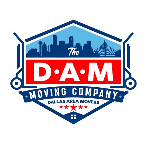 Design a fun, high-quality logo for The DAM Moving Company Design von Gr8 Art