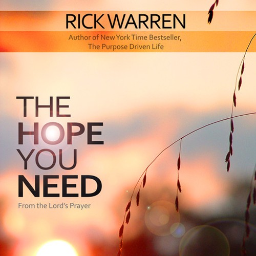 Design Rick Warren's New Book Cover Diseño de blooji