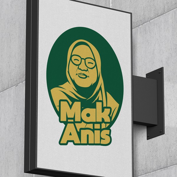 Logo Mascot for Mak Anis Group