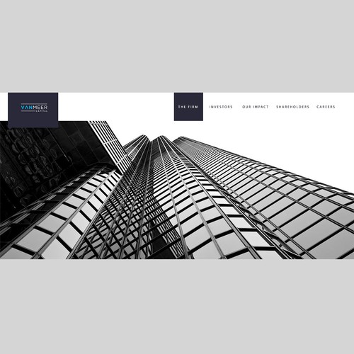 Van Meer Capital is looking for a cool new webdesign Design by Mauveine