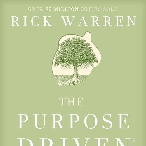 Book cover redesign for "What on Earth Am I Here For? The Purpose Driven Life" by Rick Warren Design by redheadkitty