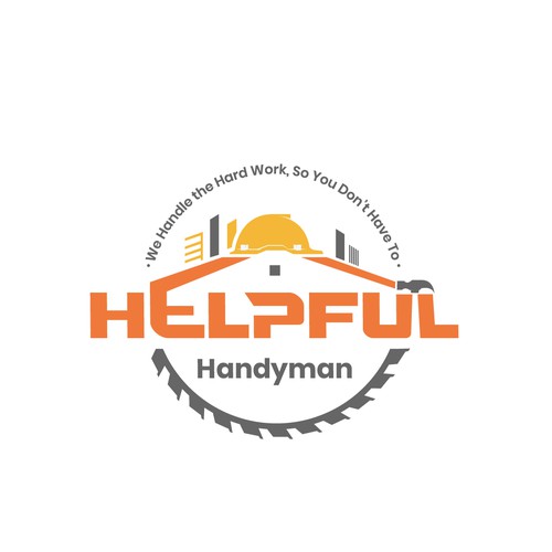Handyman branding for new business in Iowa Design by websmartusa