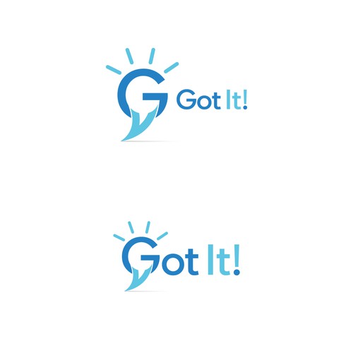 Logo design for "got it!", a top 10 app in App Store! Design by respet