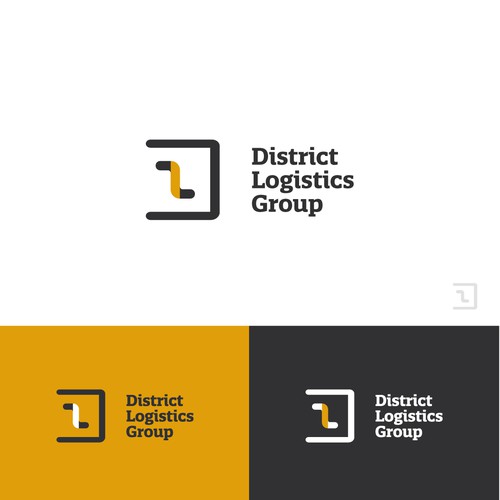 District Logistics Group logo, for automotive transport company Design by Rafa Designer