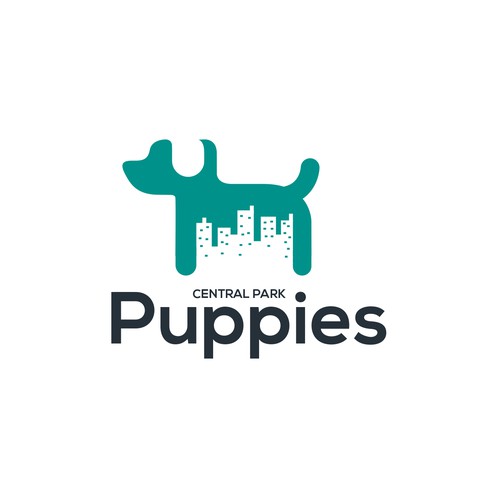 Design a heartfelt, modern logo for a brand that brings families and puppies together. Design by Vel66