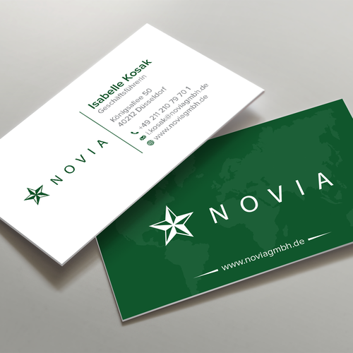 Elegante Visitenkarte Business Card Contest 99designs