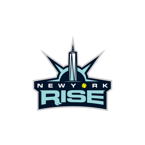 Sports logo for the New York Rise women’s softball team Ontwerp door Lucianok