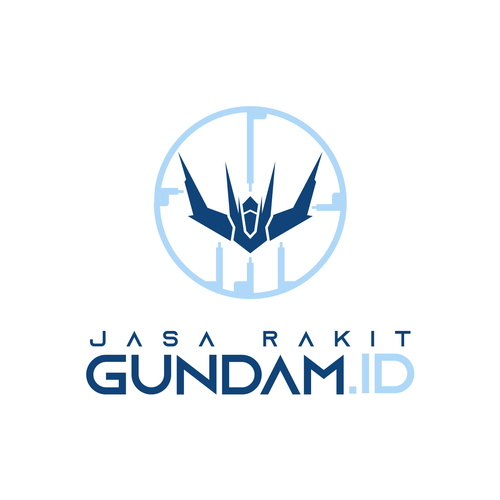 Gundam logo for my business Design por xxvnix