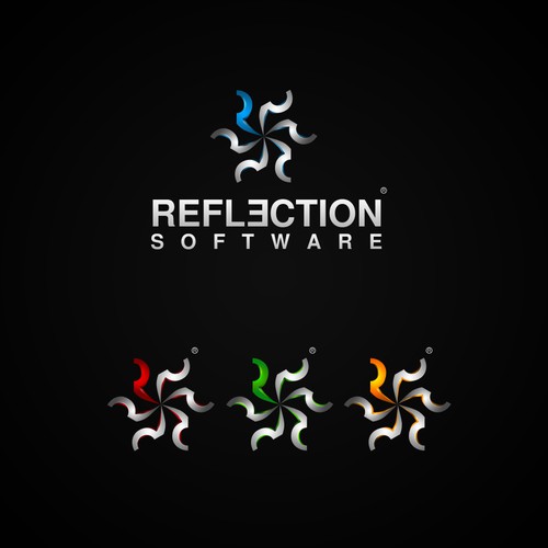 Reflection Software Logo Contest Design by YaseenArt