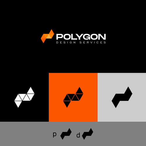 Small engineering startup needs geometric logo! Design by rifzdesign