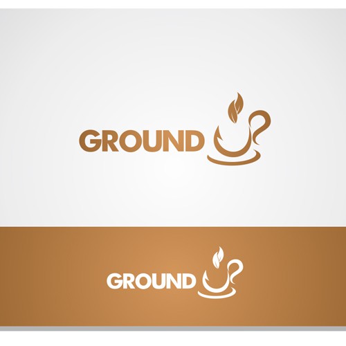 Create a logo for Ground Up - a cafe in AOL's Palo Alto Building serving Blue Bottle Coffee! Design por SDKDS