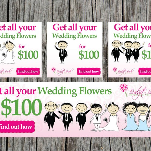 Budget-Bride.com needs a new banner ad Design by Priyo