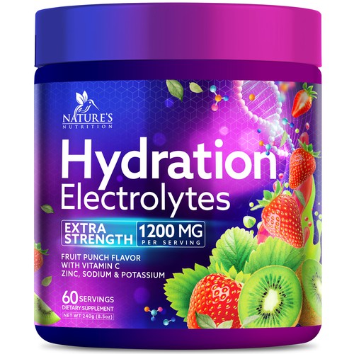 Hydration Electrolytes Design Needed for Nature's Nutrition Design by Black-Pepper