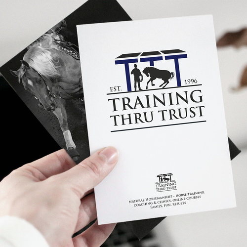 Looking for a simple but powerful horsemanship/horse trainer logo Design by Bishusal™