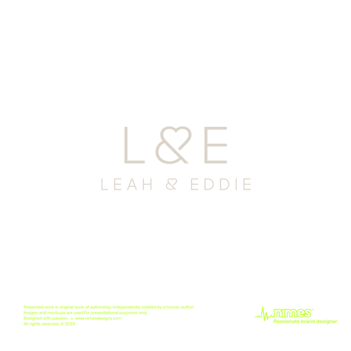 Wedding Monogram Logo Design by nmxdesigns™