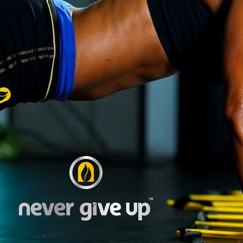 Create an apparel symbol for our Never Give Up clothing line | Logo ...