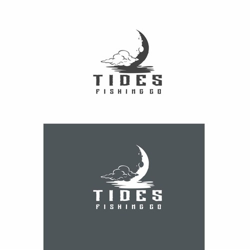 Design me a distinguishable simple moon for tides fishing company, Logo  design contest