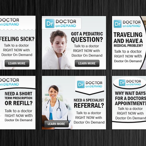 New banner ad wanted for Doctor On Demand Design by ★NaYaRaJ★