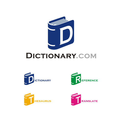 Dictionary.com logo Ontwerp door Grayhound
