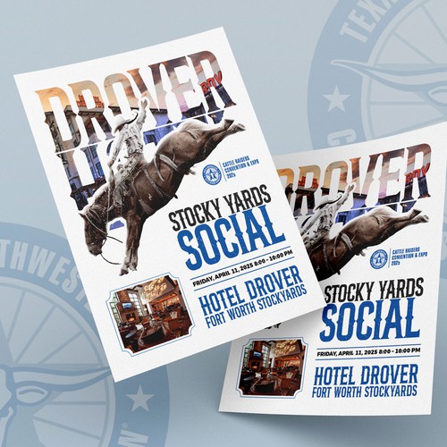 Western Social Gathering Advertisement
