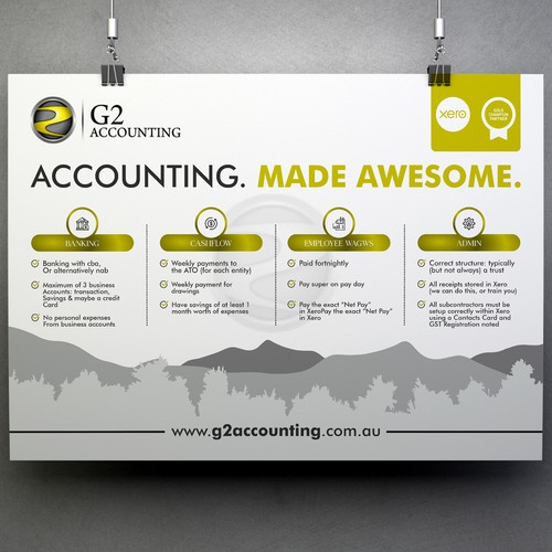 Accounting Client Best Practice - "infographic" Design by Shreya007⭐