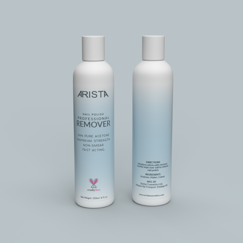 Arista Nail Polish Remover Design by Nag Creative