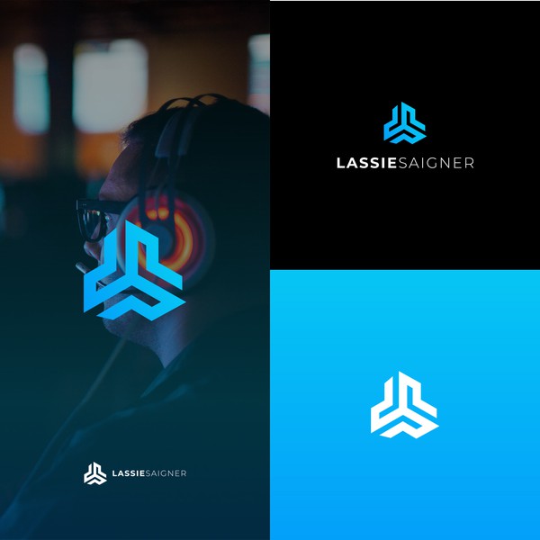 Logo concept for Twitch streamer LassieSaigner