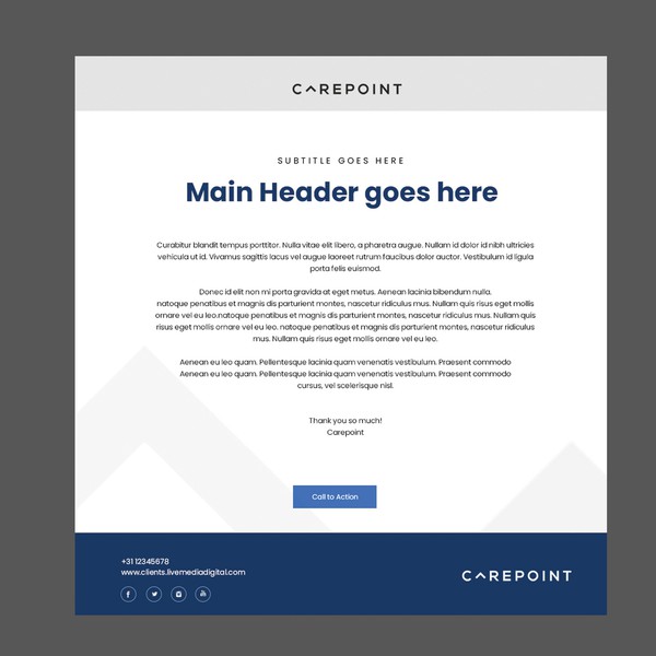 Design realizzato da Dzine99 intitolato "Email"