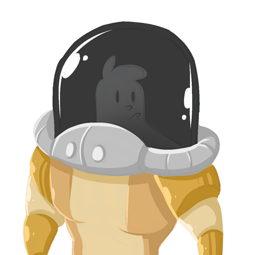 Astronaut Mascot Design for Moonshot Crypto Project Design by Israel Trejo