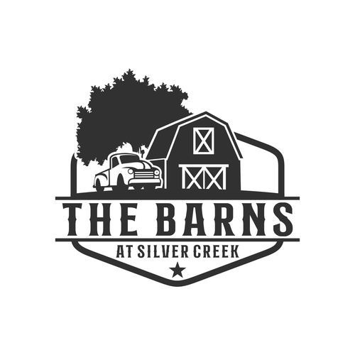 The Barns at Silver Creek - Simple Logo Design by Brainstorming_day