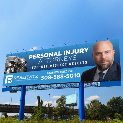 Personal Injury Billboard Design by harles .