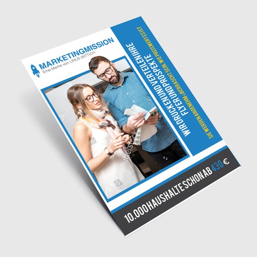 Postcard, flyer or print contest entry by dreamsketch