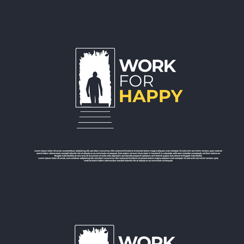 We need a fun and engaging Podcast logo for a Pod about happiness in work and life Design by Hbsag+