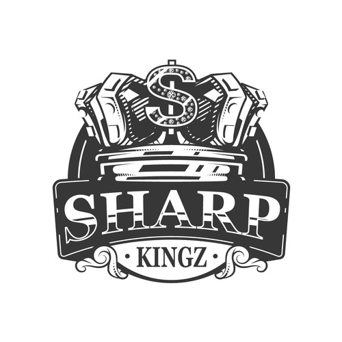 Sports betting community logo with a kings crown incorporated into the design Design by sarvsar