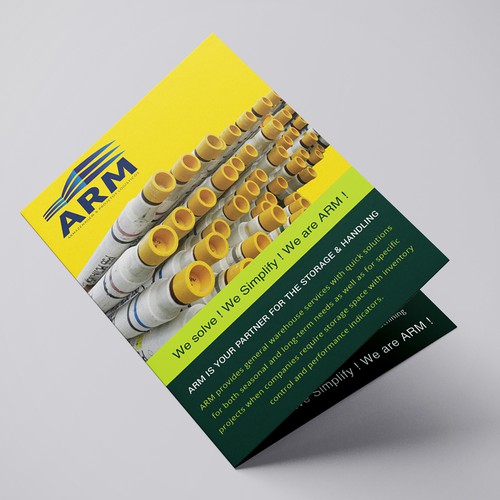 Brochure contest entry by alomgirdesign