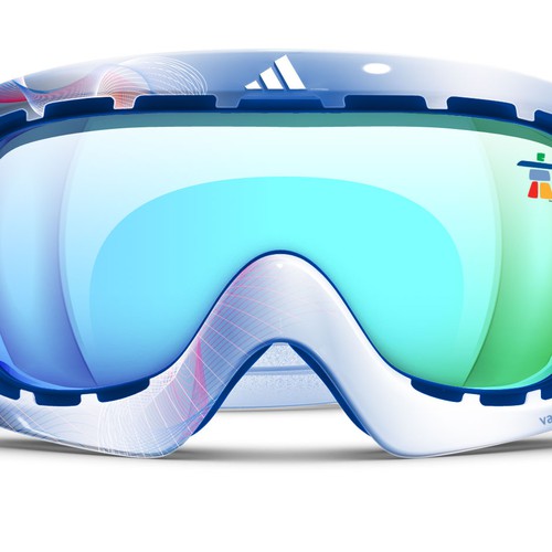 Design adidas goggles for Winter Olympics Design by Webdoone