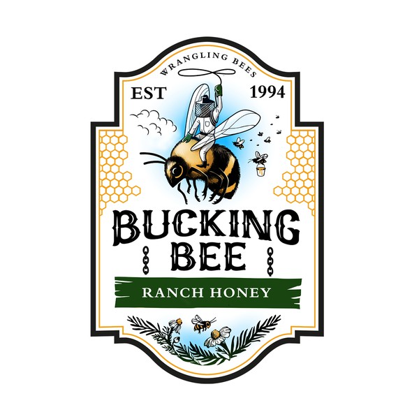 Design realizzato da Zatul intitolato "Bucking Bee"