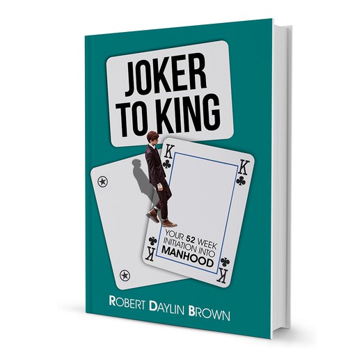 Create a bold and unique cover for a book teaching the lessons of manhood. Design by kostis Pavlou