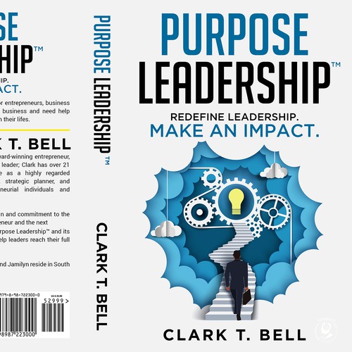 Purpose Leadership Book Cover Design by Bigpoints