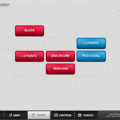 Create a stunning iPad design for a sports app Diseño de SoLoMAN