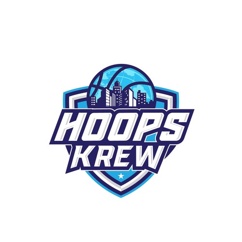 High - Profile Basketball Youth Training Logo seen by millions Design by 99Lds