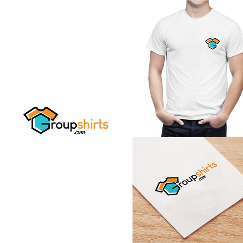 GroupShirts.com Needs a Logo! Design by Web Hub Solution