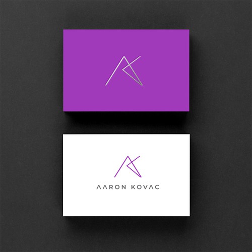 Design a personal branding logo for Business consulting using my name Aaron Kovac OR initials AK Design by des13n ©