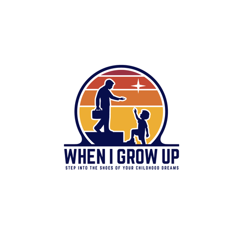 When I Grow Up Logo Design by khro