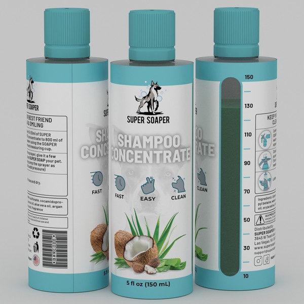 LABEL FOR DOG SHAMPOO