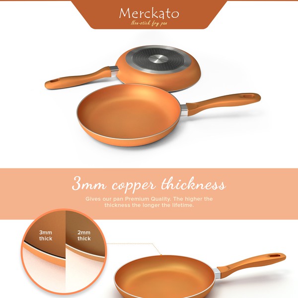 Design by mikelangelo13 titled "3d design of non stick pan for amazon"