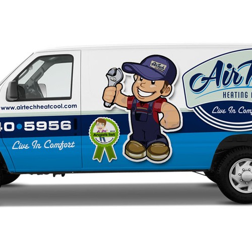 Create the next signage for Airtech heating and cooling Design by Ironhide!