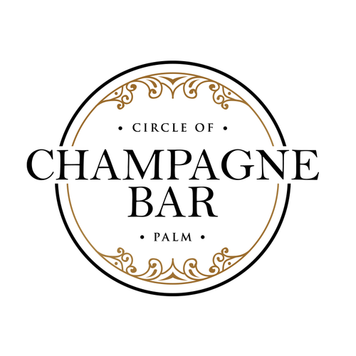 Luxury and modern Champagne Bar logo Design by Jacob Gomes