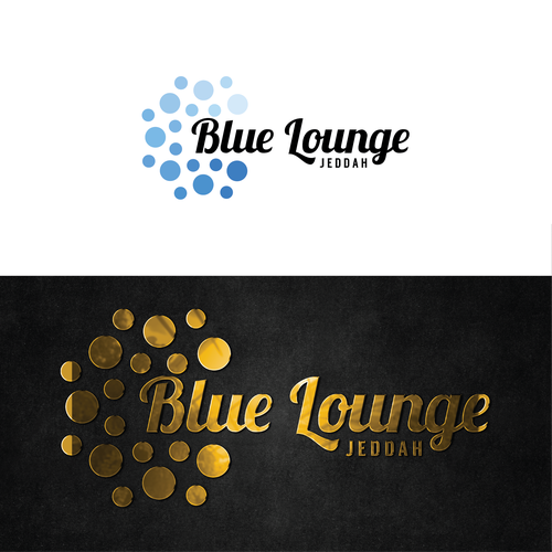 Blue lounge makeover Design by NINA GRAPHIX